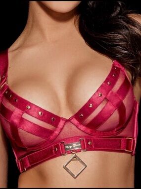 Honeybirdette Indria red bra